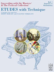 Etudes with Technique piano sheet music cover
